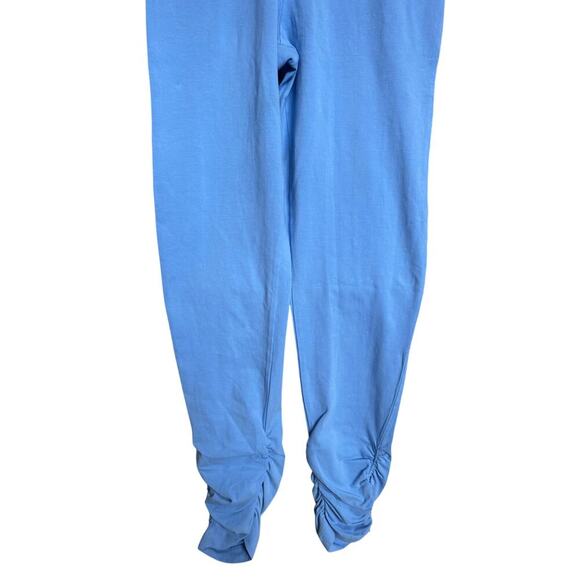 Free People NWOT Hot Shot Strapless Bodysuit Jumpsuit Raindrop Blue Size Large - Picture 4 of 12